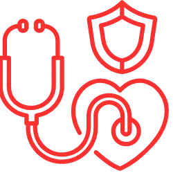 Union icon - health insurance