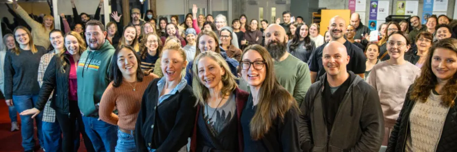 Nurses at Cayuga Medical Center organizing with CWA