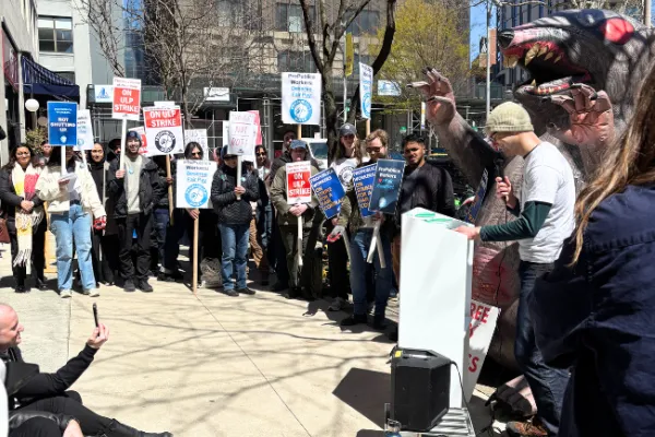 NewsGuild-CWA members on strike at ProPublica
