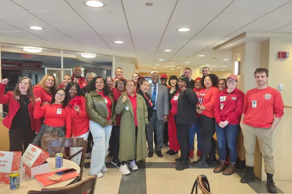 CWA members lobbying in New Jersey