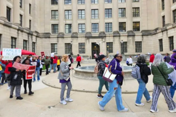 CWA Local 1037 Day Without Childcare